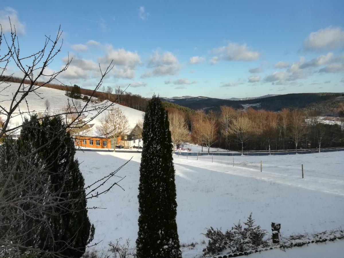 Ferienwohnung Sauerland Fernblick Olsberg Buitenkant foto